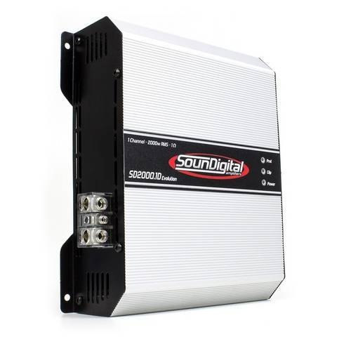 Módulo Amplificador Digital Soundigital Sd2000.1d Evolution - 1 Canal - 2400 Watts Rms