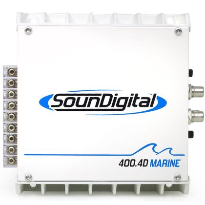 Módulo Amplificador Digital Soundigital SD400.4D Marine - 4x 100w – 4 Ohms