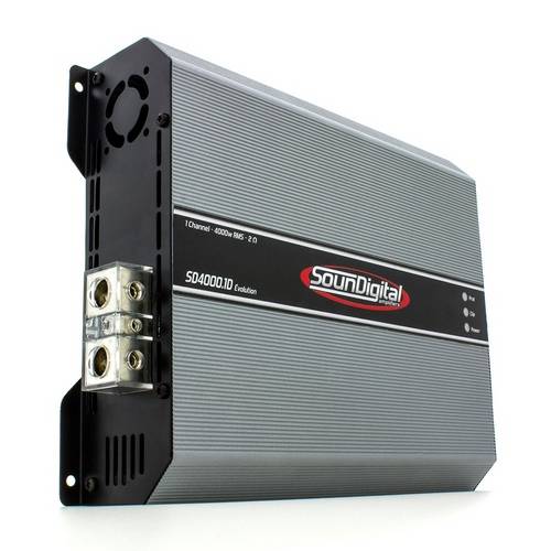 Módulo Amplificador Digital Soundigital Sd4000.1d Evolution - 1 Canal - 4480 Watts Rms