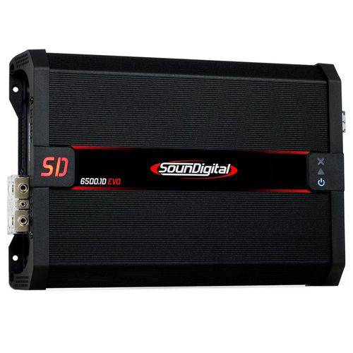 Módulo Amplificador Digital Soundigital Sd6500.1d Evolution - 1 Canal - 6920 Watts Rms