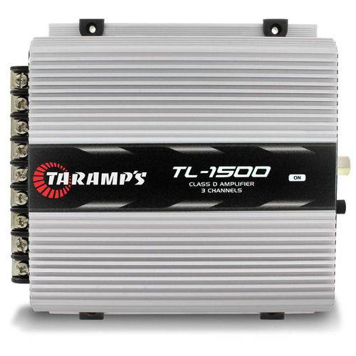 Módulo Amplificador Digital Taramps TL1500 - 3 Canais - 390 Watts Rms