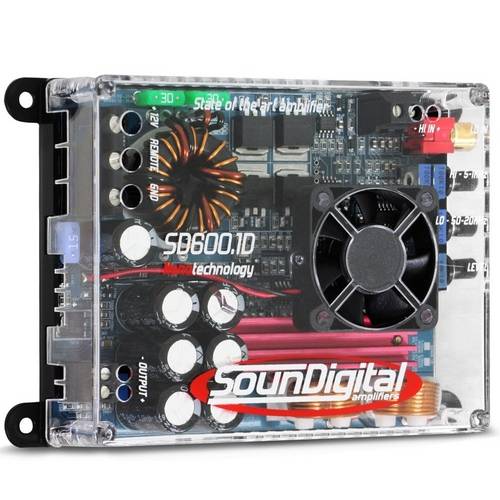 Módulo Amplificador Sd600 1d Soundigital 600w