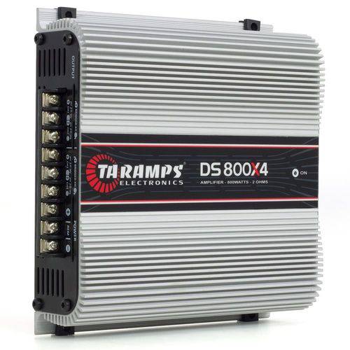 Módulo Amplificador Taramps DS800 X4 800w Rms 4 Canais 1 Ohm
