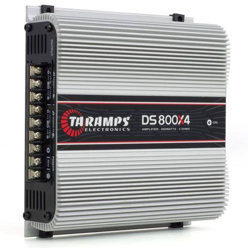 Módulo Amplificador Taramps DS800 X4 800w Rms 4 Canais (4x200w Rms) 2 Ohms