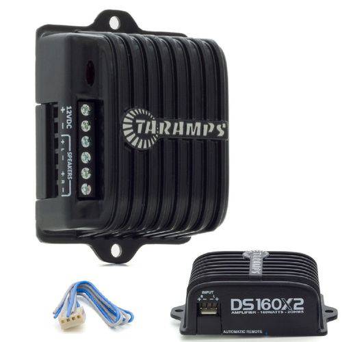 Módulo Amplificador Taramps Mini Ds160 Digital 2 Canais Ds160x2