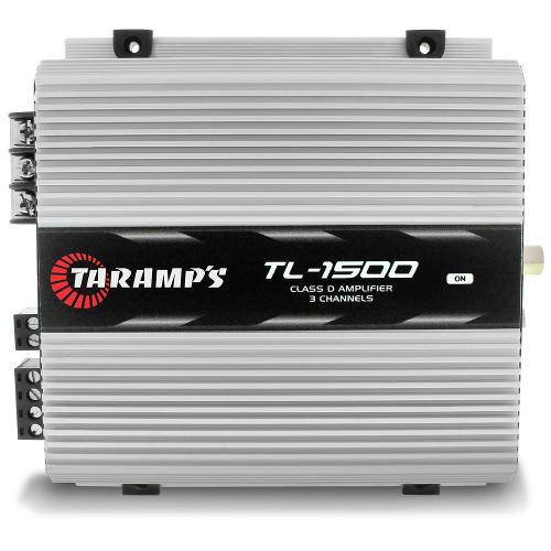 Módulo Amplificador Taramps Tl 1500 Class D Amplifier 390w Rms 3 Canais 2 Ohms