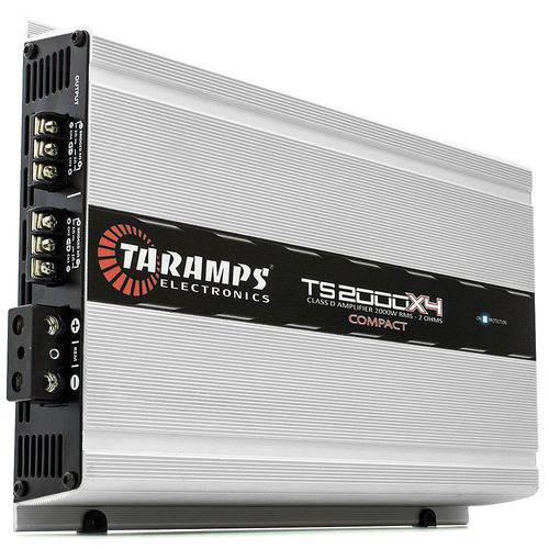 Módulo de Potencia Taramps Ts-2000x4 Compact Digital 2r 2000w Rms 4canais