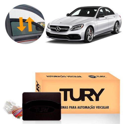 Módulo de Vidro Tury Plug & Play Mercedes C180 4 Portas PRO 4.38 LONG K