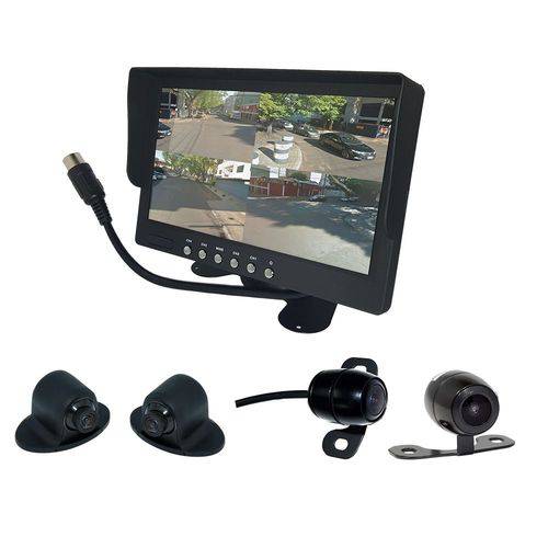 Módulo Multicâmeras Roadstar com Monitor + 4 Câmeras