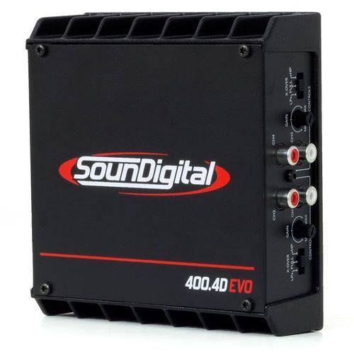 Modulo Soundigital Sd 400 X 4 400w Rms Amplificador Digital