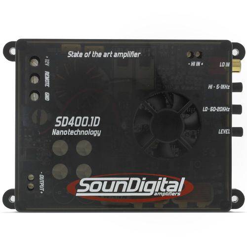 Módulo Soundigital Sd400.1d / Sd 400.1 / Sd400 400w - 1 Ohm