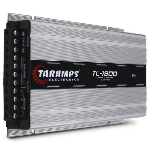 Modulo Taramps 530 Rms Tl-1800 Mono Stereo 3 Canais