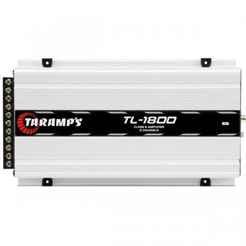 Modulo Taramps Tl 1800 530w Rms Rca 3 Canais Amplificador