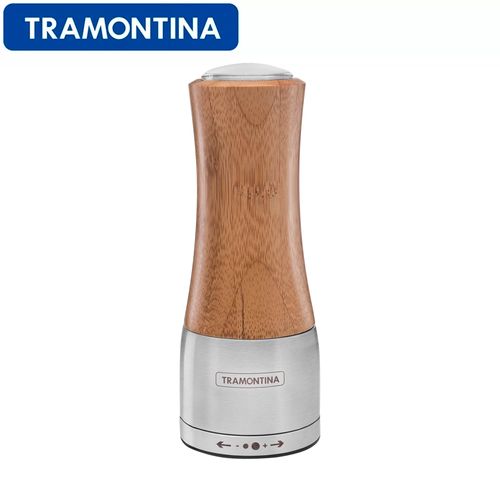Moedor Inox/Bambu Sal e Pimenta Realce - Tramontina