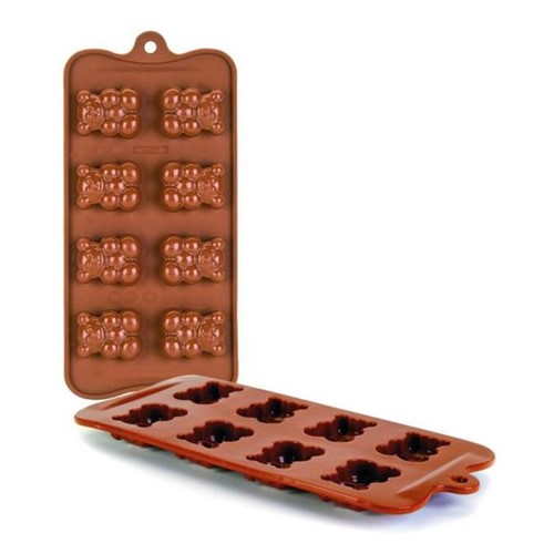 Molde Chocolates Silicone Chocolate Ursinhos Ibili - 860309