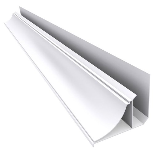 Moldura Cantoneira PVC Branca para Forro - Barra de 6m - Inove - Inove