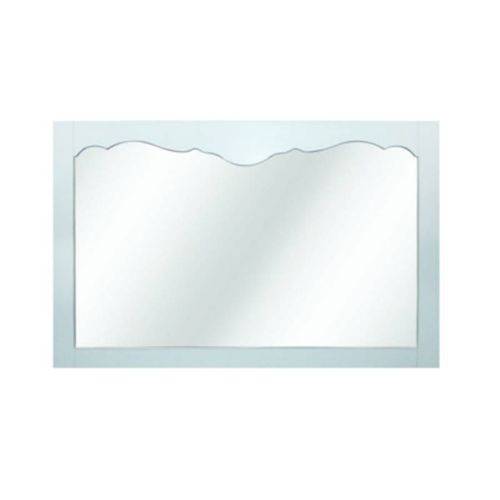 Moldura de Espelho Retangular - Branco - Tommy Design