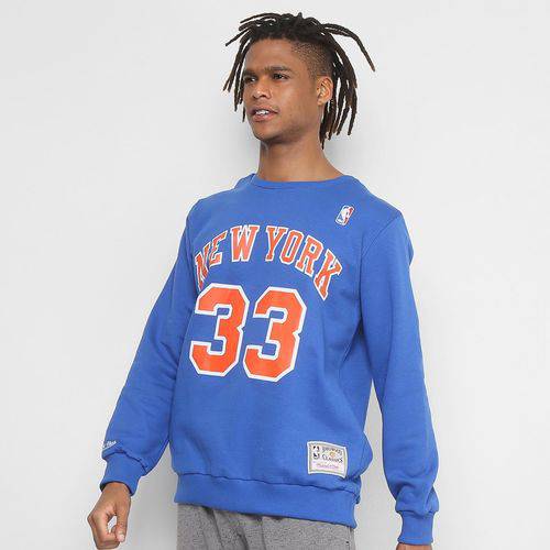 Moletom Mitchell & Ness Nba New York Knicks 33 Masculino