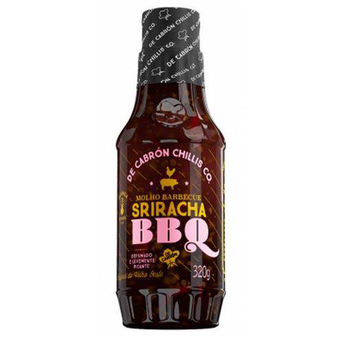 Molho Barbecue Sriracha Bbq de Cabrón 320ml