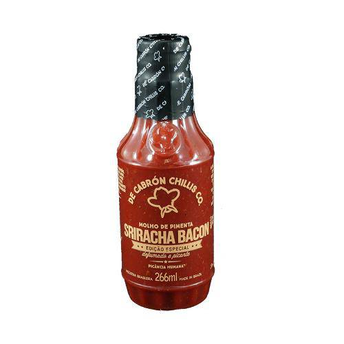 Molho de Pimenta Sriracha Bacon 266ml - de Cabrón