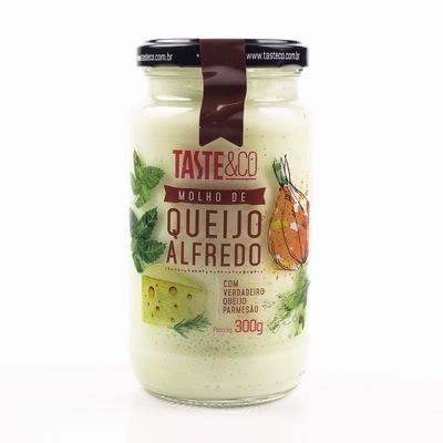Molho de Queijo Alfredo 300g - Taste & Co