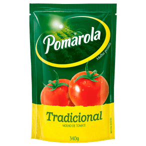 Molho de Tomate Pomarola Tradicional 340g (Sachê)
