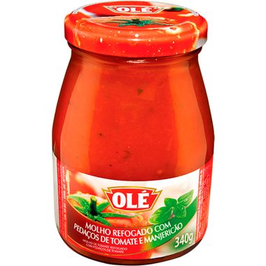Molho de Tomate Refogado com Manjericão Olé 340g