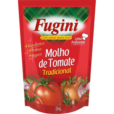 Molho de Tomate Tradicional Fugini 2kg