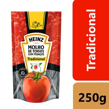 Molho de Tomate Tradicional Heinz 250g