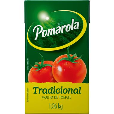 Molho de Tomate Tradicional Pomarola 1,06kg