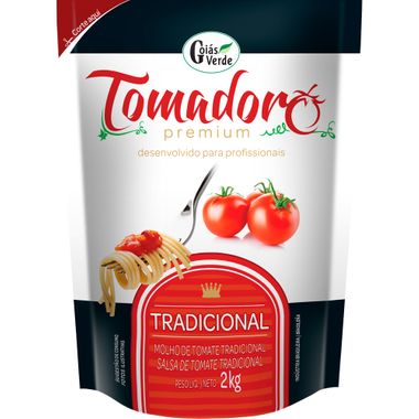 Molho de Tomate Tradicional Tomadoro 2kg