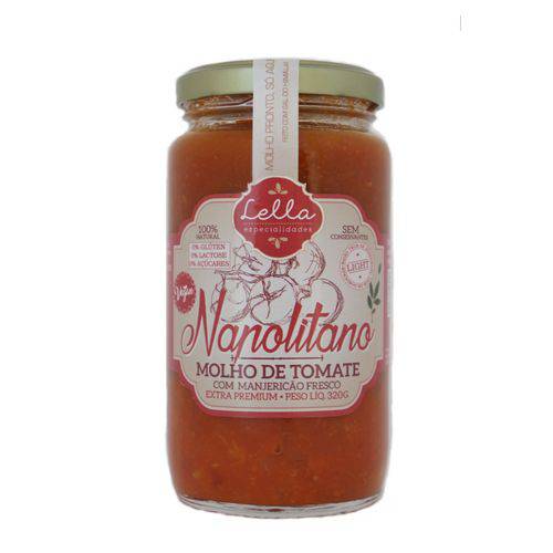 Molho Italiano de Tomate Napolitano - Light - Vegan