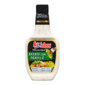 Molho para Salada Iogurte com Hortelã Kisabor 240mL