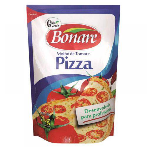 Molho Tom Bonare 2kg-sache Pizza
