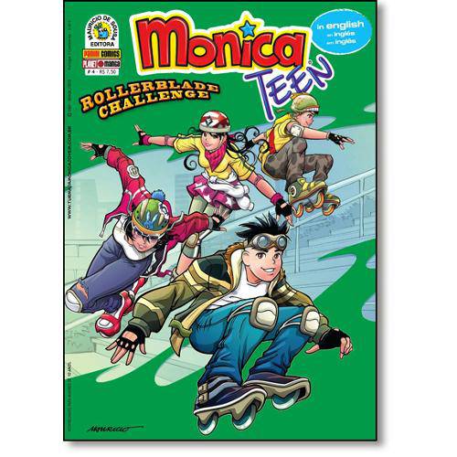 Monica Teen: Rollerblade Challenge - Vol.4 - Versão Inglês