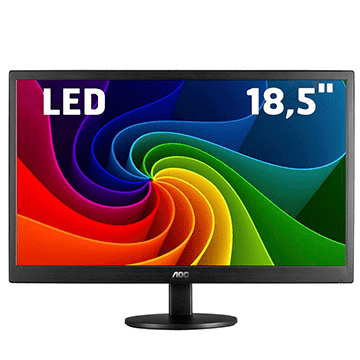 Monitor 18,5" AOC LCD Led E970SWNL Widescreen | InfoParts