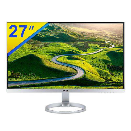 Monitor Acer, Tela Full HD 27" Led Widescreen, 2560 X 1440, Dvi, USB, Display Port e Hdmi - H277HU