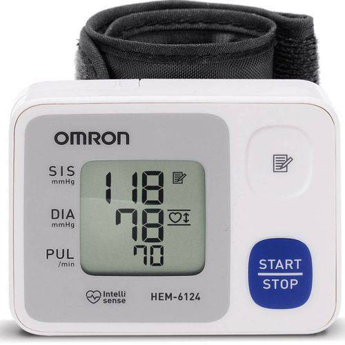 Monitor Automático de Pressão Arterial de Pulso OMRON Control (Hem-6123)