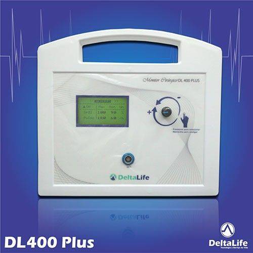 Monitor Cirúrgico Dl410 Vet com Temperatura - Delta Life - Código: Dl0410