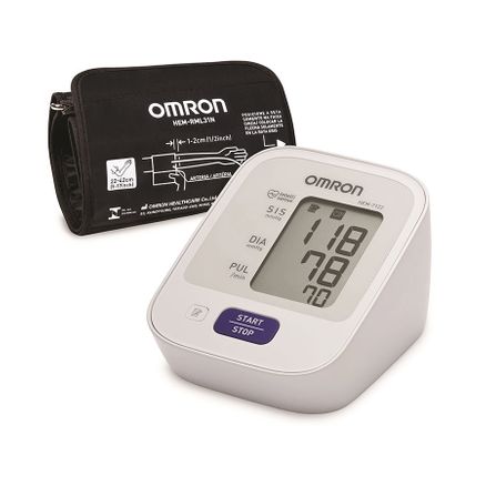 Monitor de Pressão Arterial Automático de Braço Omron HEM-7122