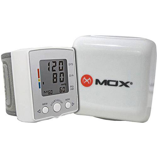 Monitor de Pressão Arterial Digital Automático de Pulso M102 - Mox