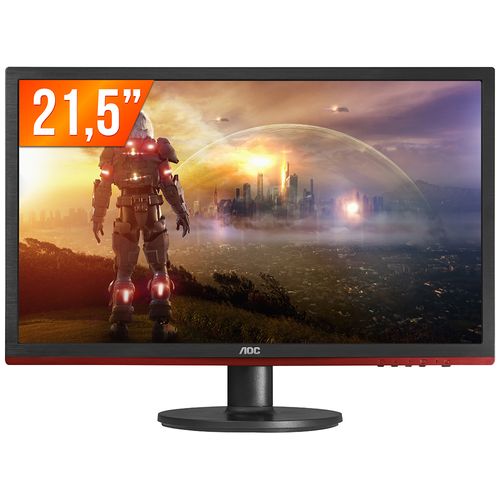 Monitor Gamer LED 21,5" AOC 75Hz 1ms Full HD G2260VWQ6