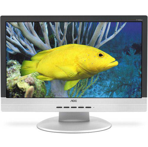 Monitor LCD 17" Widescreen 716 Sw - AOC