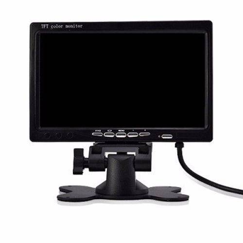 Monitor LCD Video Porteiro Portátil 7'' Colorido Cftv/Carro