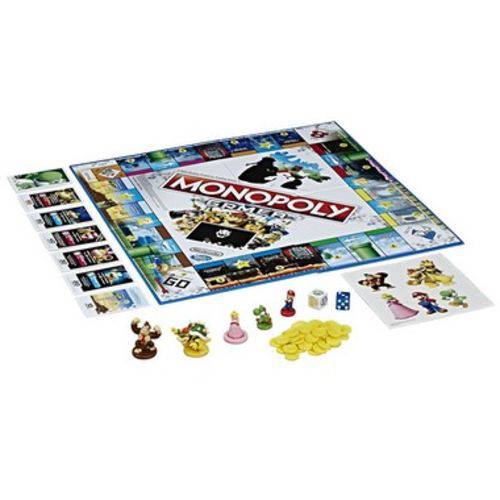 Monopoly Gamer Collectors Edition Super Mario - Hasbro (Inglês)