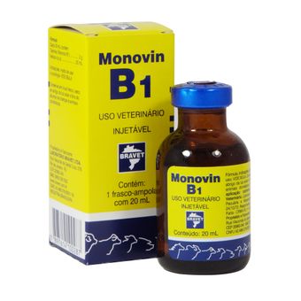 Monovin B1 Bravet Injetável 20ml