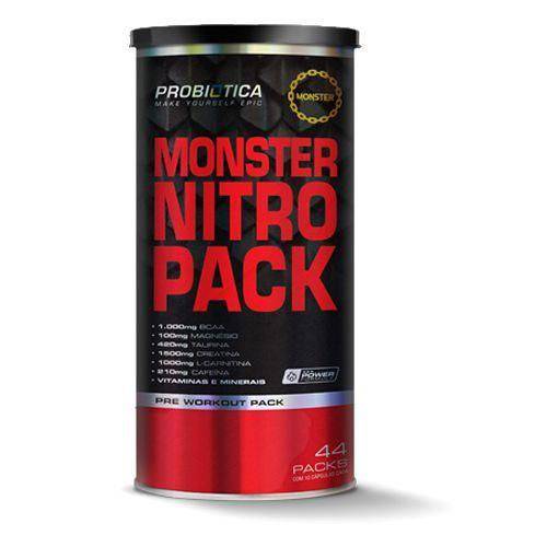 Monster Nitro Pack - 44 Packs - Nova Formula - Probiótica