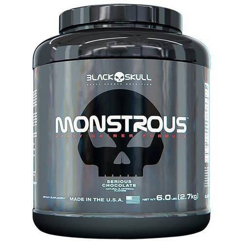 Monstrous 6lbs - Black Skull
