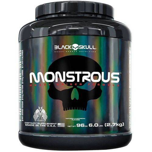 Monstrous Gainer 2,7 Kg - Black Skull
