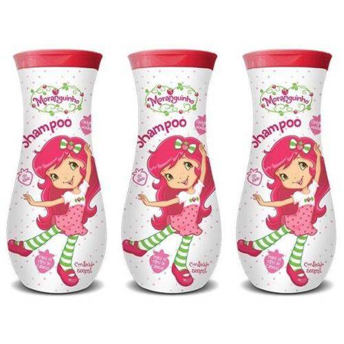 Moranguinho Shampoo 500ml (kit C/03)